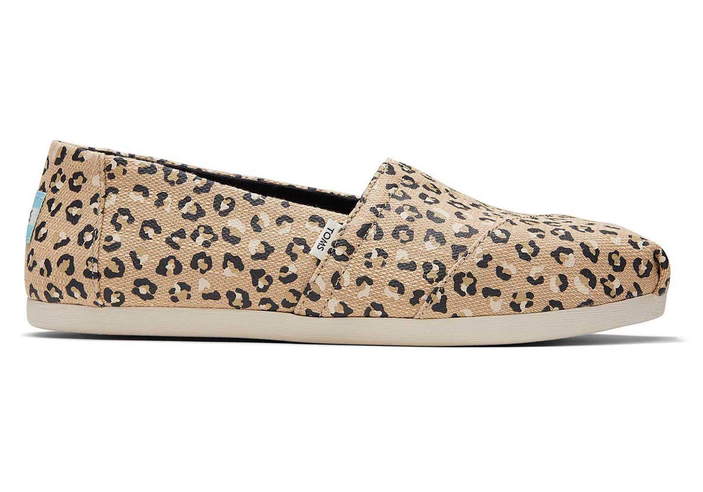 Toms Espadryle Damskie Beżowe - Alpargata Cheetah - 03WYCVJMS